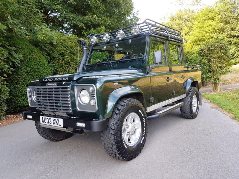 2003 LAND ROVER DEFENDER 110 XS TD5 DOUBLE CAB Simmonites