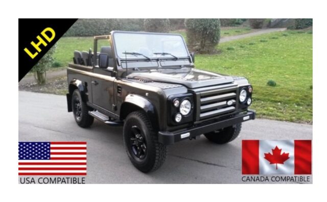 1996 LHD Land Rover Defender 90 Soft Top V8 AUTO