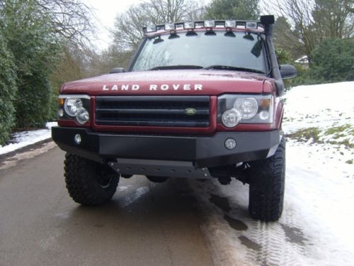 Heavy Duty Front Bumper with Fog Lights Discovery 2