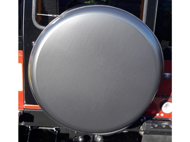 Spare Wheel Cover BLACK HARD VINYL FACE