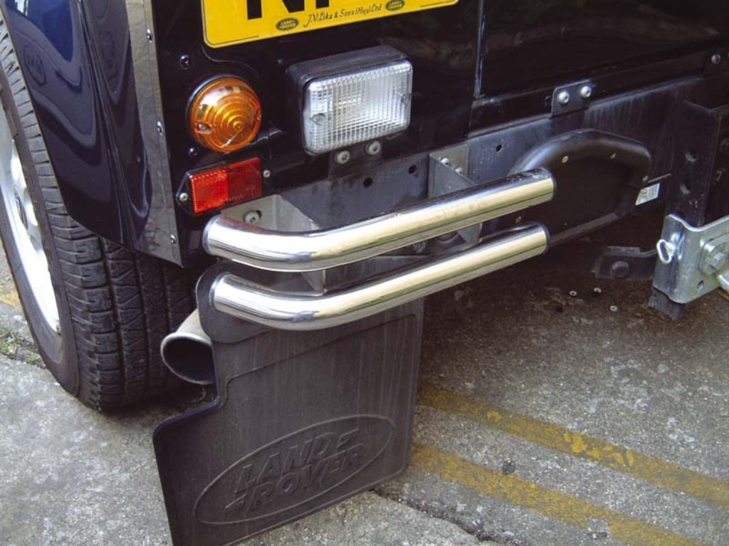 Rear Tubular Stainless Steel Bumperettes