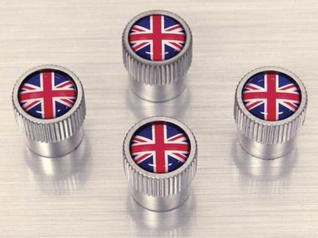 Land Rover Valve caps Union Jack