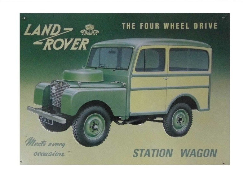 collectable sign " Station Wagon - Meets every occasion"