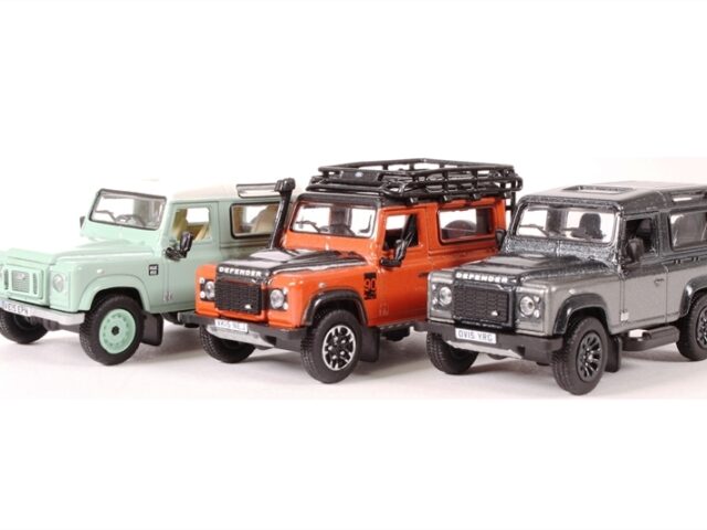 Diecast ModelS DEFENDER HERITAGE SET