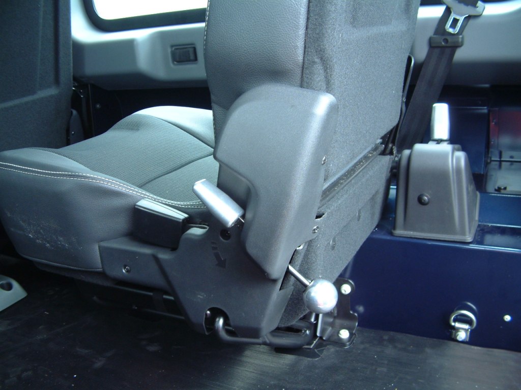 Polished Alloy Seat Handles