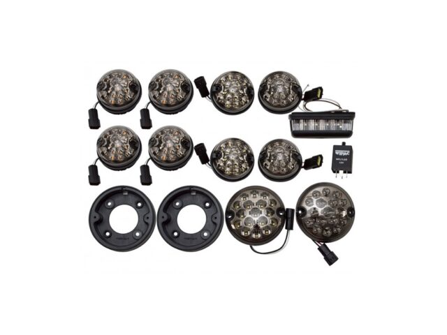 LED Light Kit With smoked Lenses 73MM DELUXE KIT