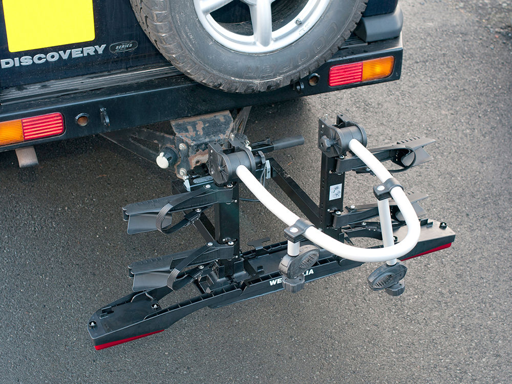 Westfalia towbar mounted cycle carrier