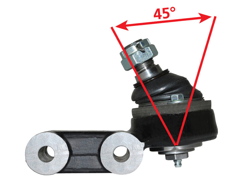 A FRAME BALL JOINT WITH FULCRUM BRACKET DEFENDER / DISCOVERY 1 AND RANGE ROVER CLASSIC