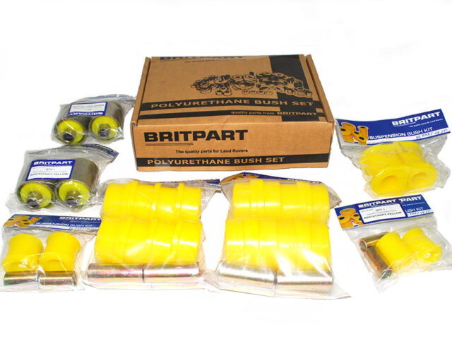 polyurethane suspension bush set DISCOVERY 2 YELLOW