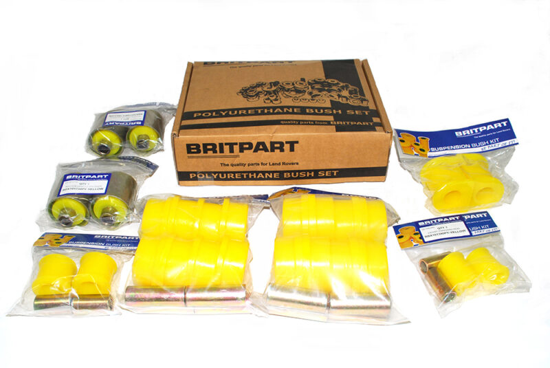 polyurethane suspension bush set DISCOVERY 2 YELLOW