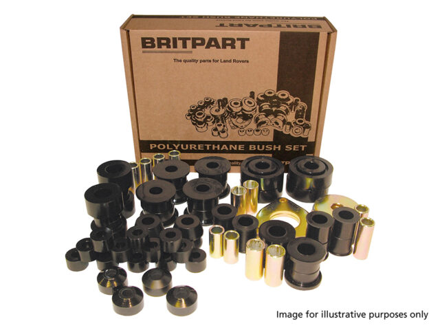 polyurethane suspension bush set P38 RANGE ROVER - BLACK