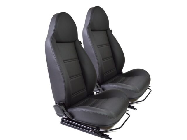 Modular Seats - Sold in Pairs only BLACK LEATHER