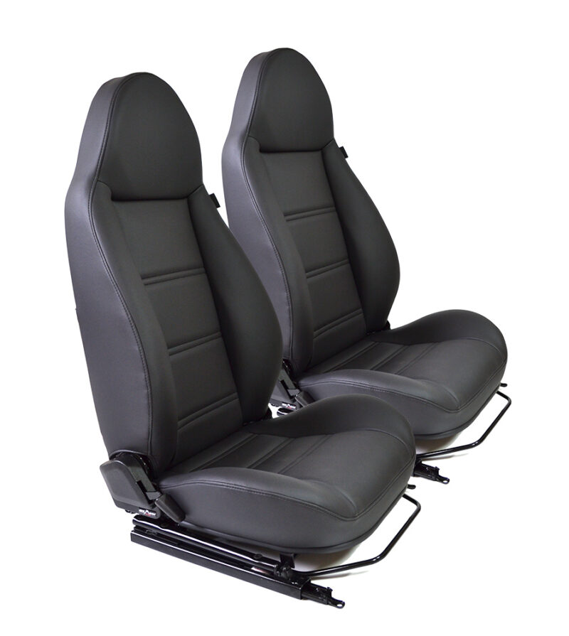 Modular Seats - Sold in Pairs only BLACK LEATHER