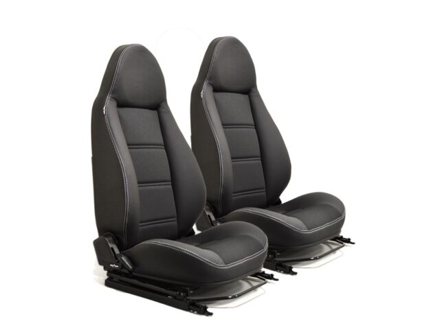 Modular Seats - Sold in Pairs only XS BLACK RACK 1/2 LEATHER