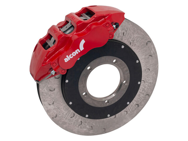 Alcon Defender Brake Kit 18" Front Red calipers  6 Pistons