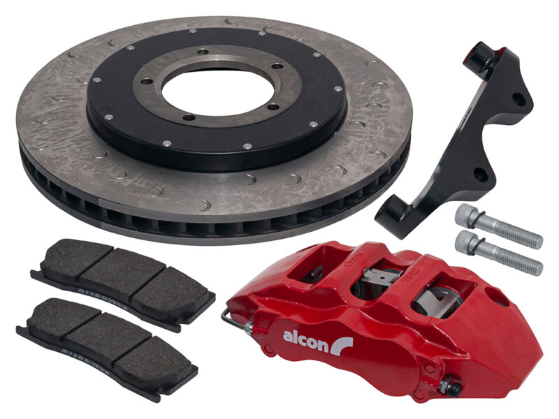 Alcon Defender Brake Kit 18" Front Red calipers  6 Pistons