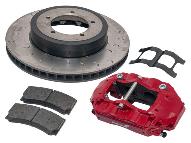 Alcon Defender Brake Kit 16" Front Red calipers 4 Pistons