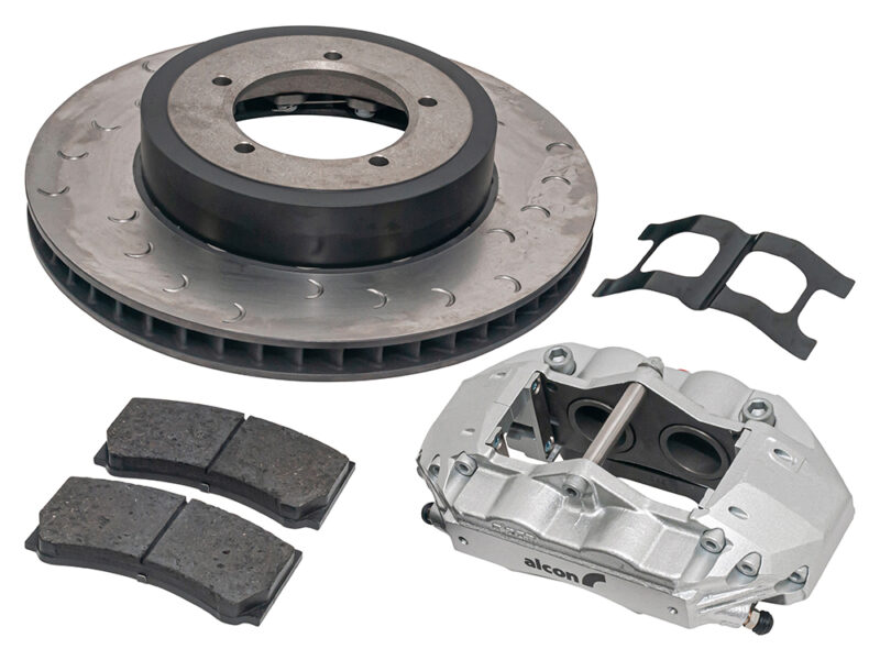 Alcon Defender Brake Kit 16" Front Silver calipers  4 Pistons