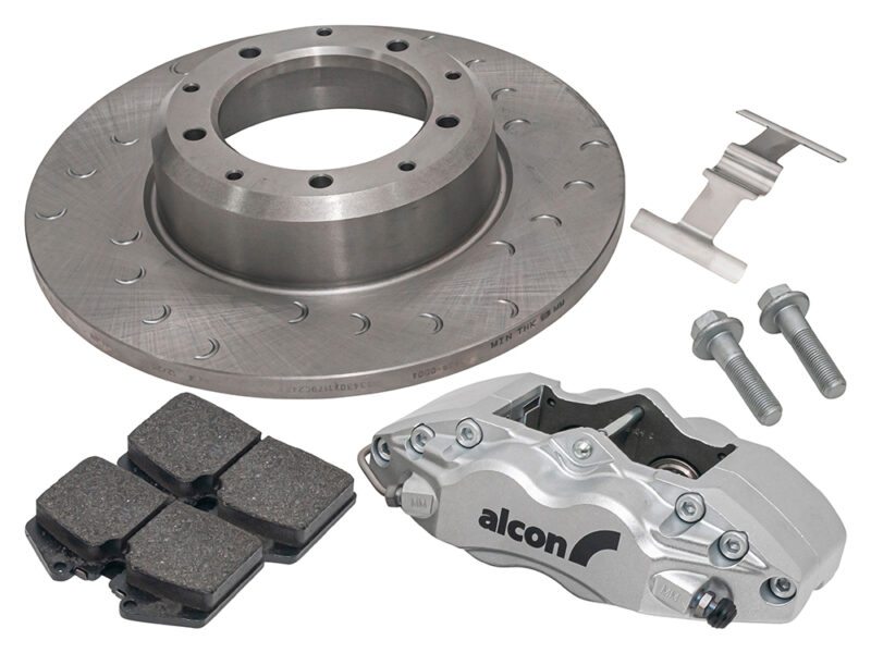 Alcon Defender Brake Kit REAR SILVER