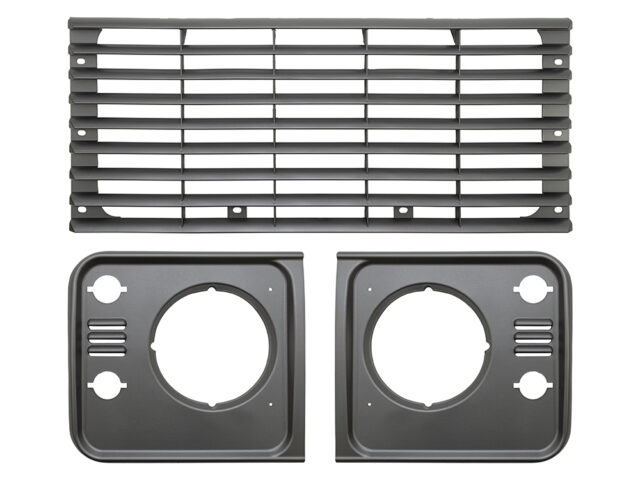 Replacement Grille & Headlight Surrounds defender - brunel grey