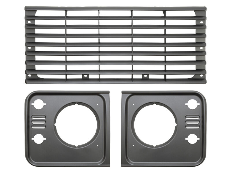 Replacement Grille & Headlight Surrounds defender - brunel grey