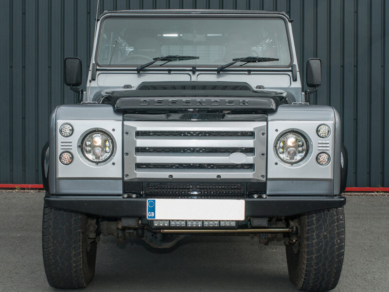 XS front grille & headlight surround sILVER WITH Black  mesh