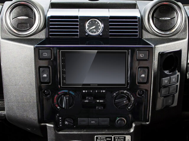 Double DIN Fascia Kit WITH VENTS