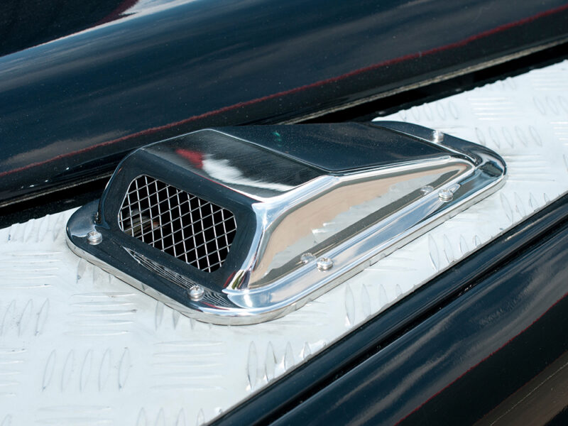 Air intake grille stainless steel
