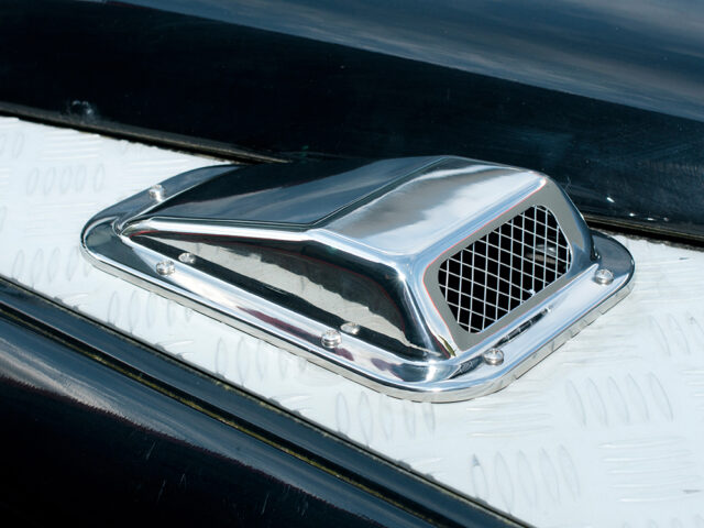 Air intake grille stainless steel