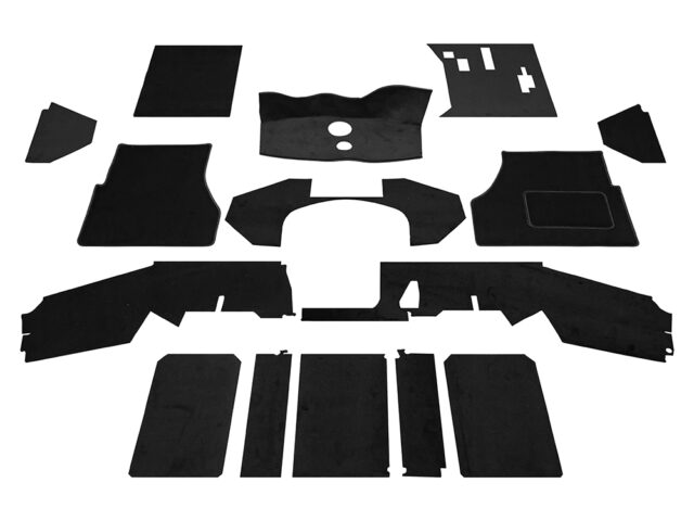 CARPET KIT DEFENDER 90 FRONT N/A- T/D & 200 TDI TO SUIT LT77 GEARBOX