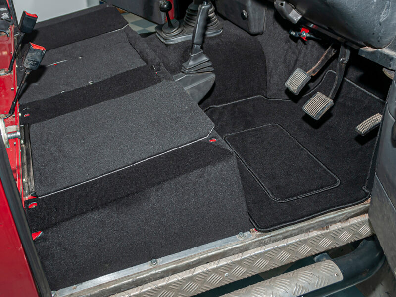 Carpet Kit Defender Front TO SUIT 300Tdi & Td5 - R380 gearbox