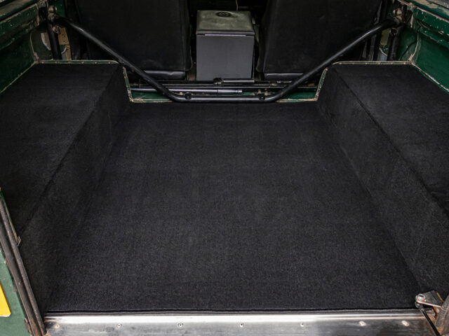 CARPET KIT DEFENDER 90 REAR - WITHOUT REAR SEATS - SQUARE ARCHES