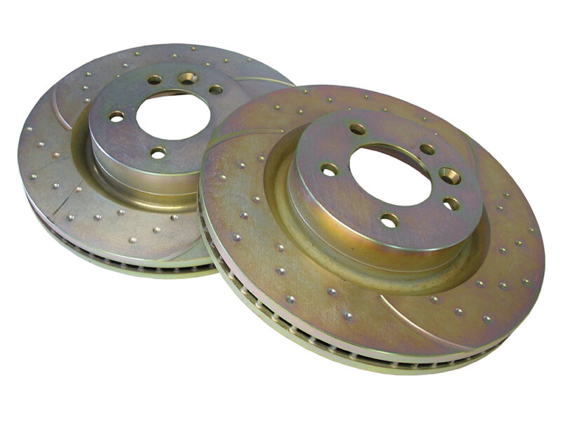 EBC performance brake discs front vented Discovery 3 / Range Rover Sport 2005 - 2009