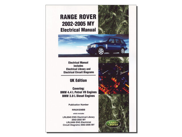 ELECTRICAL MANUAL  RANGE ROVER - 2002 - 2005