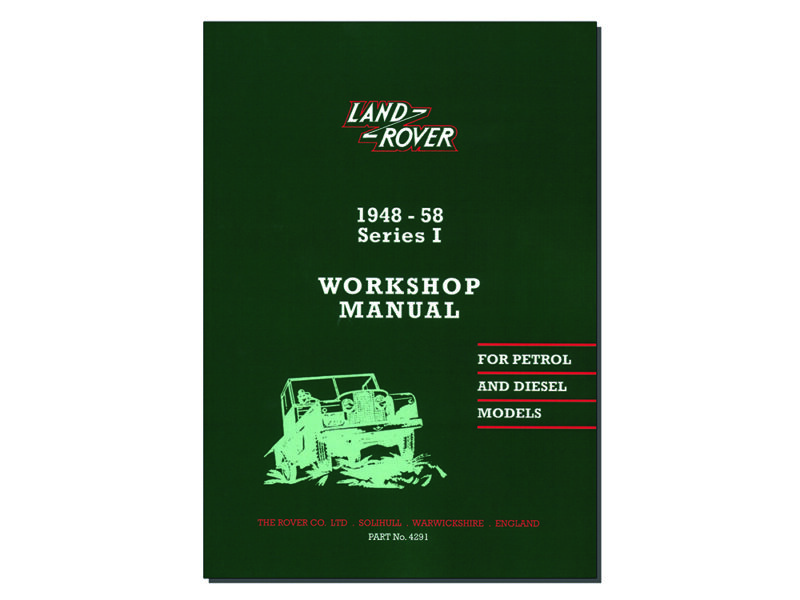 WORKSHOP MANUAL LAND ROVER SERIES 3 RTC9839C