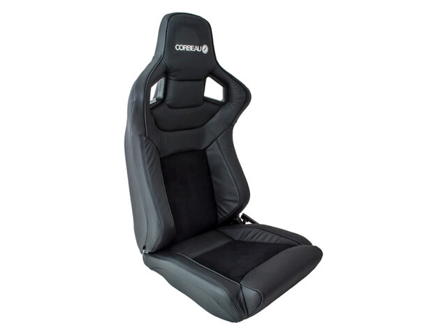 CORBEAU SPORTLINE RRS LOW BASE SEATS CODE: DA7317  LEATHER / ALCANTARA  PAIR