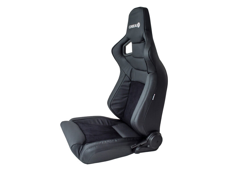 CORBEAU SPORTLINE RRS LOW BASE SEATS CODE: DA7317  LEATHER / ALCANTARA  PAIR