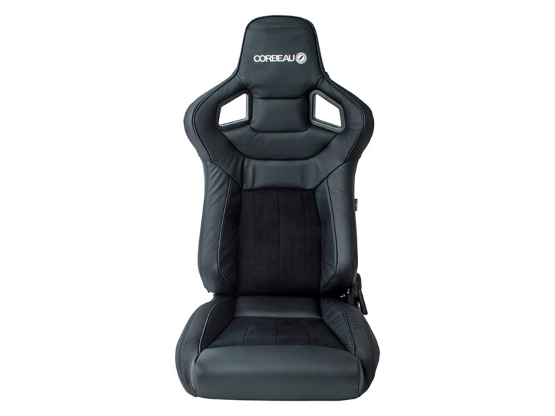 CORBEAU SPORTLINE RRS LOW BASE SEATS CODE: DA7317  LEATHER / ALCANTARA  PAIR