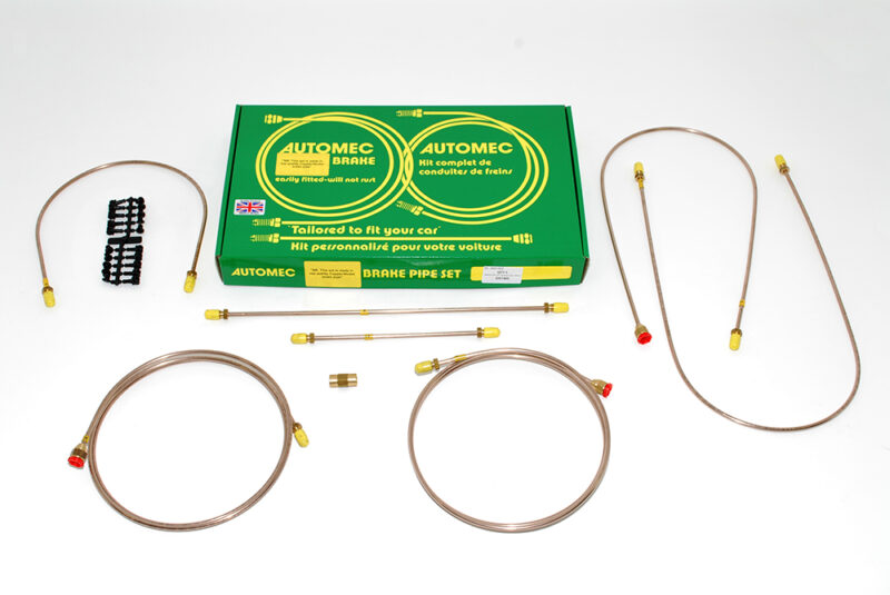 brake pipe set Ready made SeriES 2 SWB 1958-1961 4-cylinder DA7400