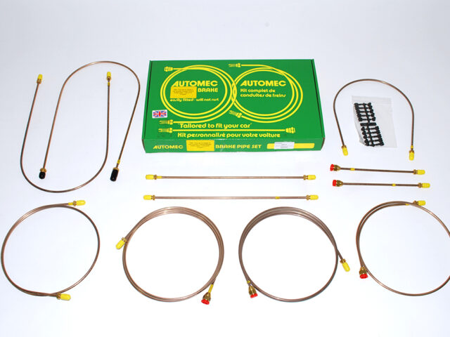 brake pipe set Ready made Series 3 LWB RHD dual 4-cylinder up to 06/1980 & V8 up to 09/1980 DA7410