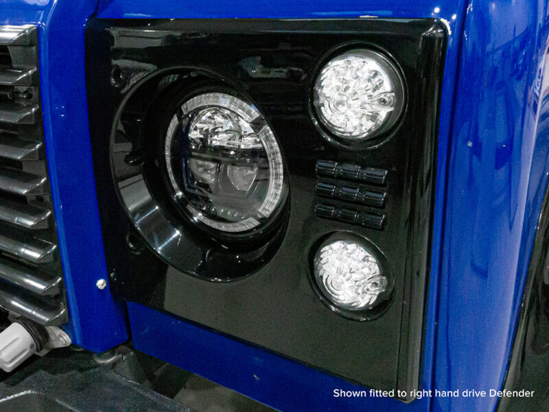 Lynx Halo - LED Sealed Beam Headlights SINGLE UNIT LHD