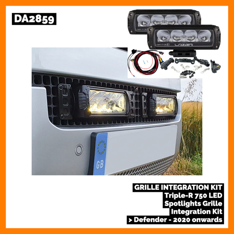 Triple-R 750 LED Spotlights Grille Integration Kit DA2859