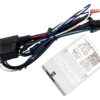 Lazer Can Interface (Dual-Output) Code: DA2885 Effective solution for detecting vehicle lighting activity Key Features Description Lazer Part Number - CAN-LZR CAN-Bus interface provides an effective solution for detecting vehicle lighting activity The Lazer CAN-Bus Interface provides an effective solution for detecting both High Beam and Side/Position Light activity, where it is not possible to detect a 12v signal at the back of the standard headlights. The interface, developed in partnership with UK manufacturer CANM8, can identify both High Beam and Side/Position Light outputs, making it the perfect solution for all Lazer E-mark approved LED spotlights. Each interface comes supplied with a dedicated wiring kit for simplified installation, as well as compatibility with our Contactless Reader which avoids the need for metal-tometal connection to the vehicle’s CAN-Hi and CAN-Lo wires. The interface incorporates a multi-function miniature status LED, which indicates correct connection to the CAN system, CAN activity present and confirmation that the CAN identity has been recognised. Purchase of the Lazer CAN-Bus Interface will permit access to vehicle specific installation guides, available to download from the CanM8 Cannect app.