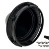 Light Mounting Kit Code: DA3010B 7" Headlight / Black bezel / Single Defender Series Range Rover Classic Description Replacement plastic bowl for standard 7" headlight mountings on Defender, Series & Range Rover Classic.