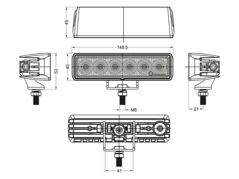 24W LED Flood Light