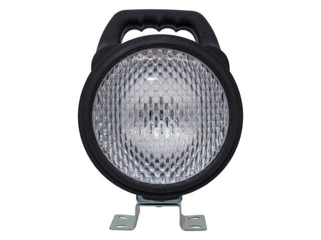 Dual Voltage Round Switched Work Light
