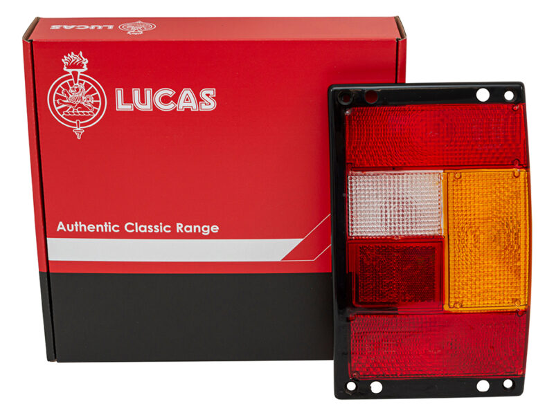 Lens Rear RIGHT Side Light RTC4590LUCAS With black border