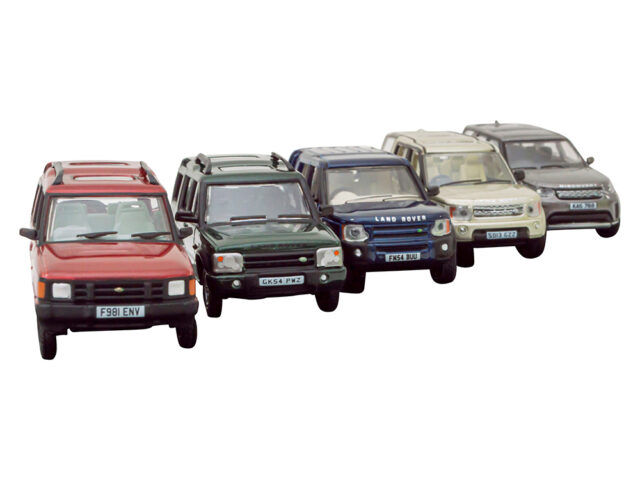 Diecast Discovery 1, 2, 3, 4,5 - 5 Piece Set 1:76 Scale