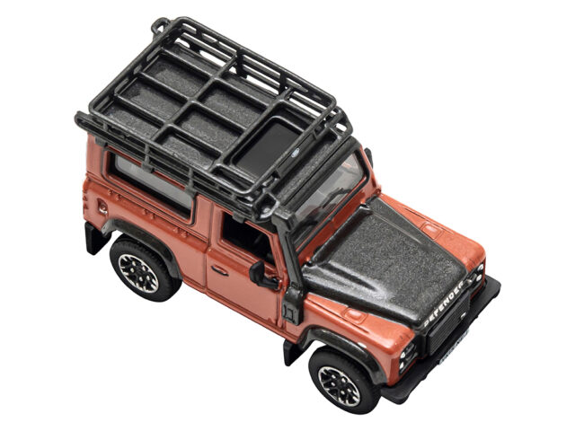 Diecast Defender 90 Adventure Phoenix Orange 1:76 Scale