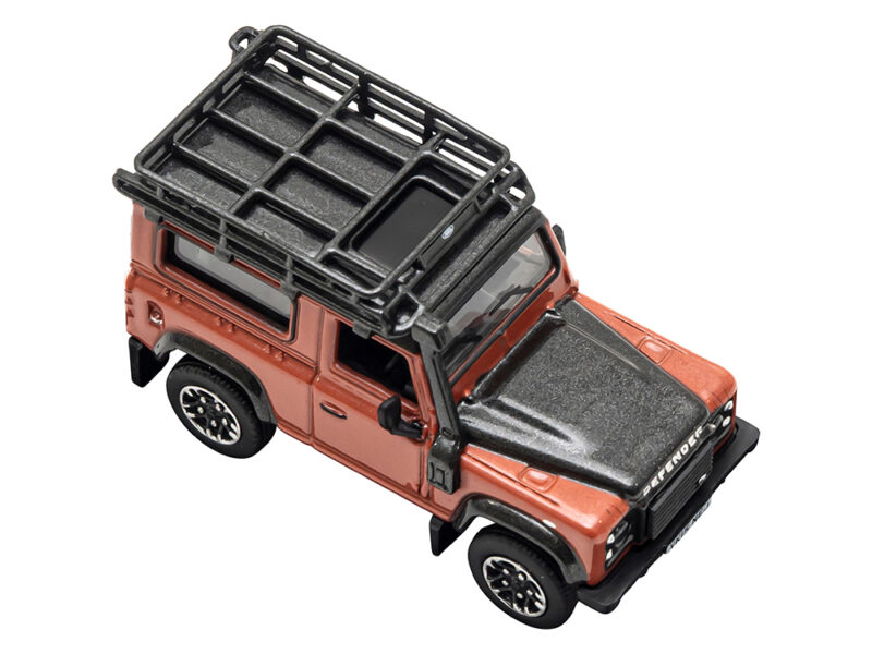 Diecast Defender 90 Adventure Phoenix Orange 1:76 Scale